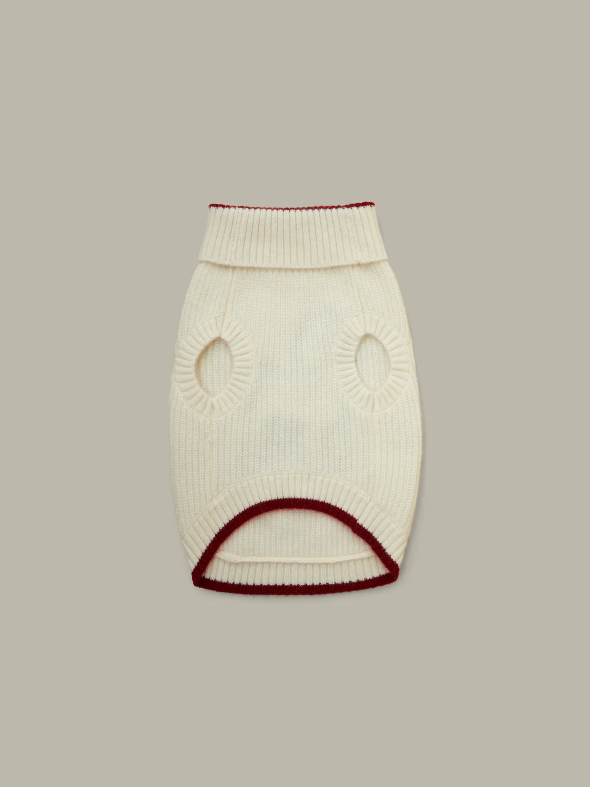 100% Cashmere Poodle Dog Sweater - Image 3