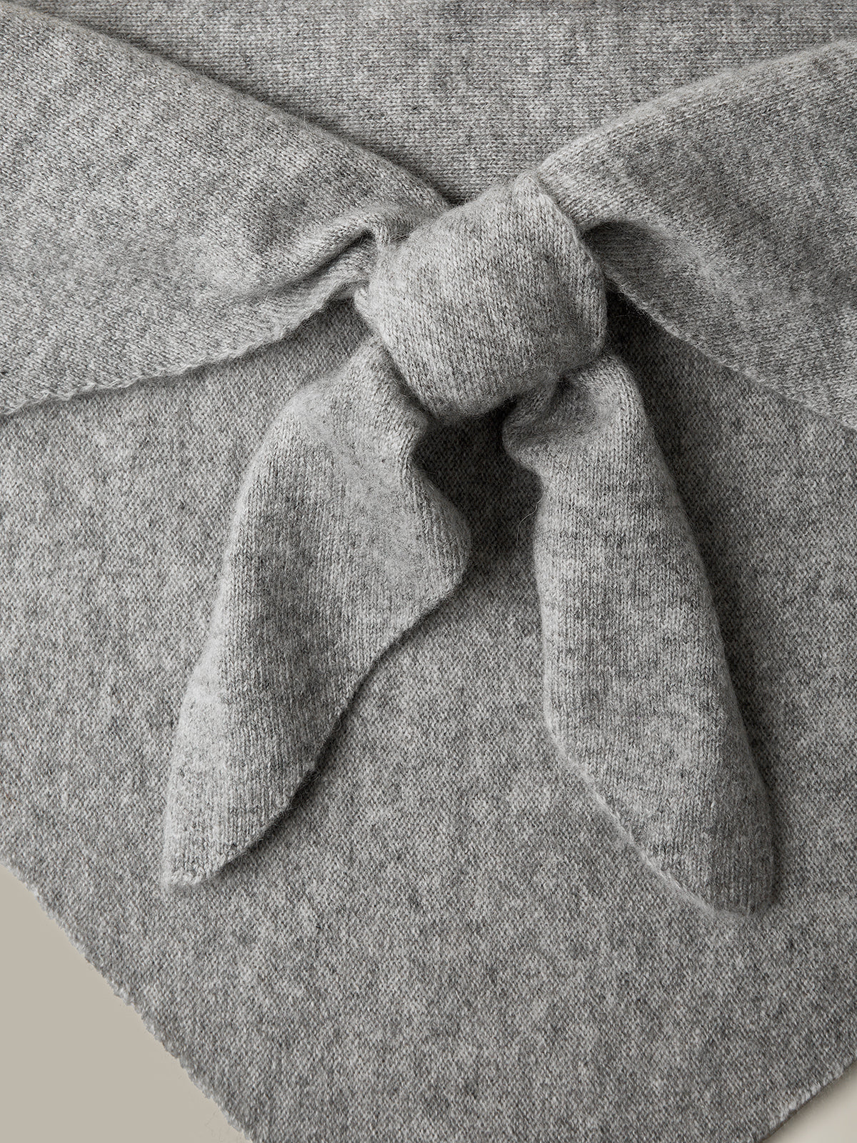Elle: 100% Cashmere Triangle Scarf - Image 3