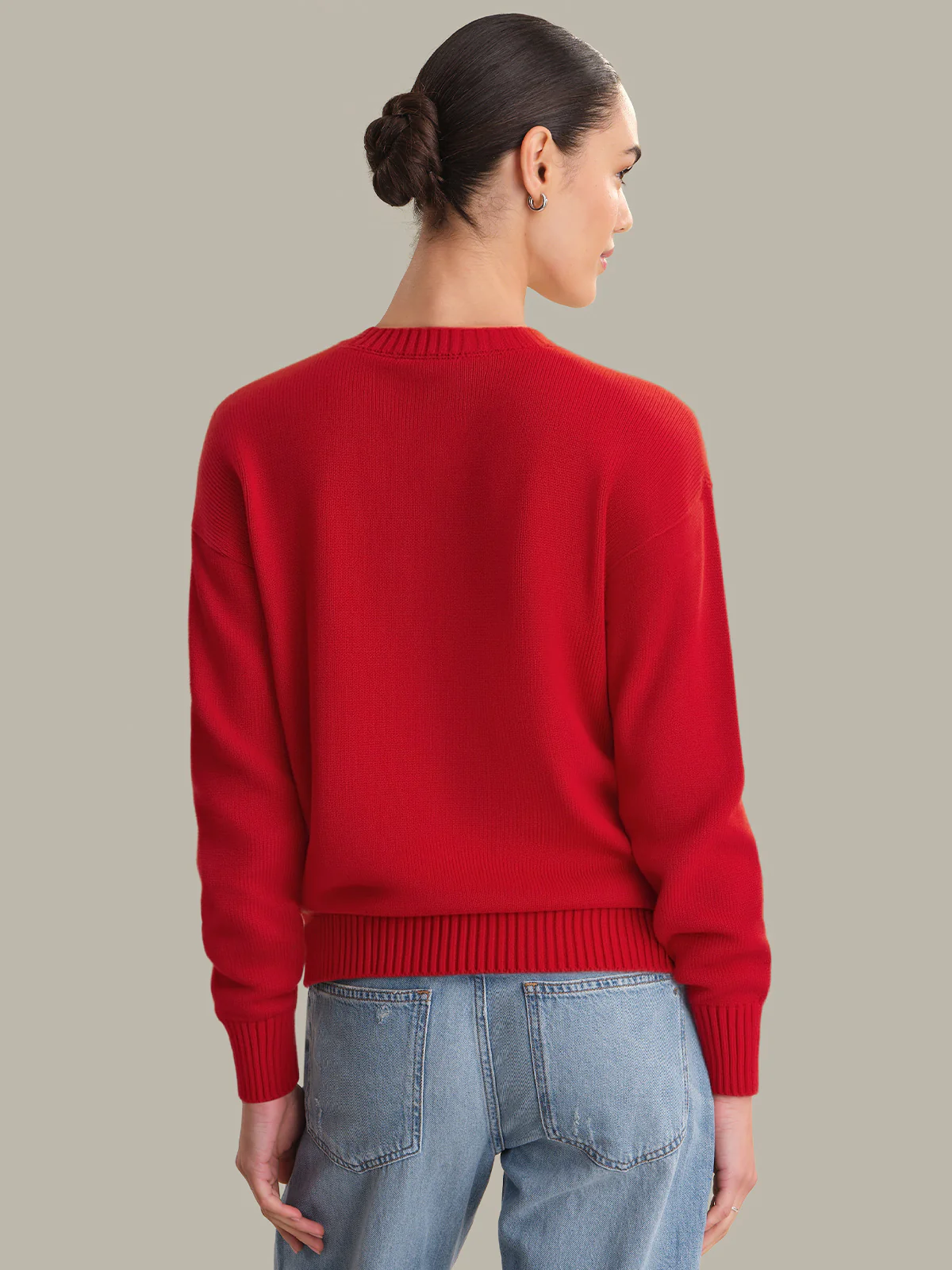 Acadia: Cotton Embroidered Sweater - Image 3