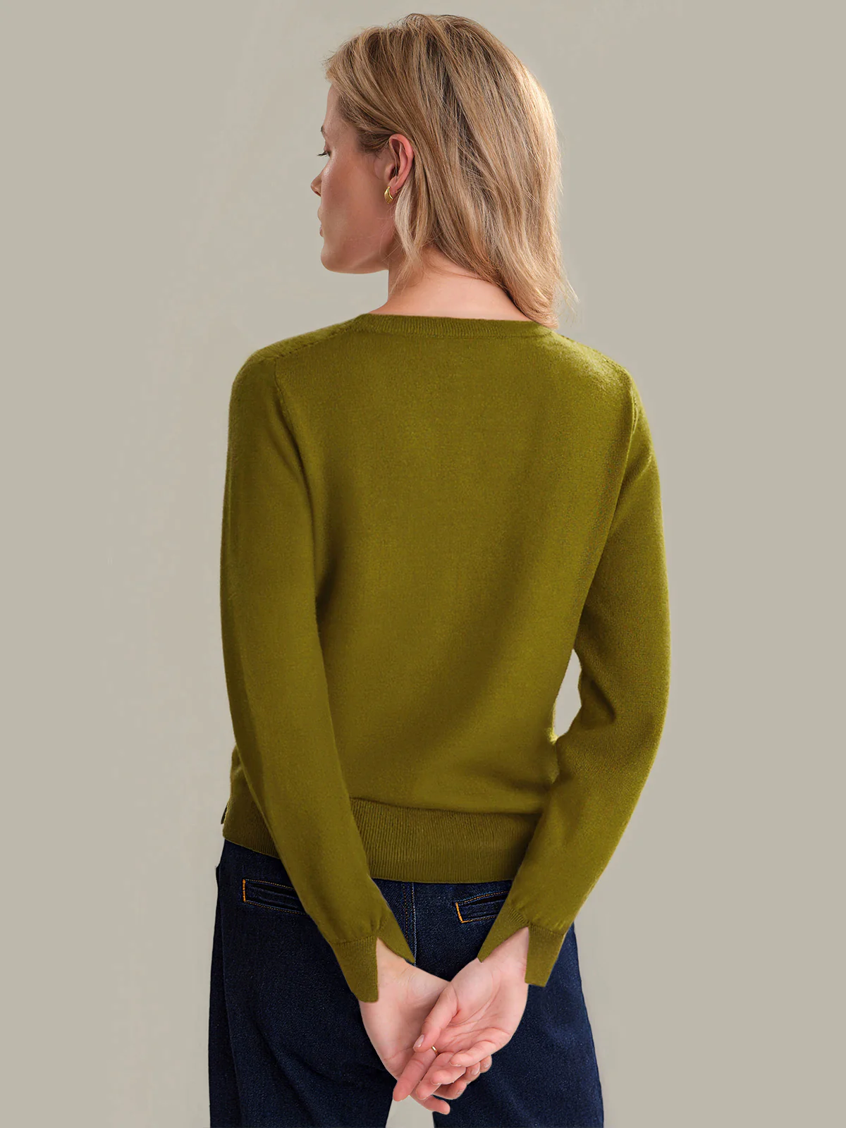 Alba: Cashmere Blend Crewneck - Image 3