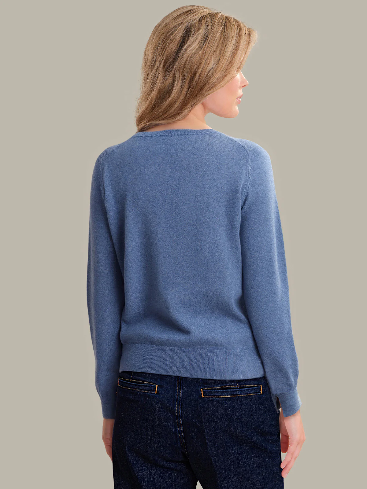 Alba: Cashmere Blend Crewneck - Image 3