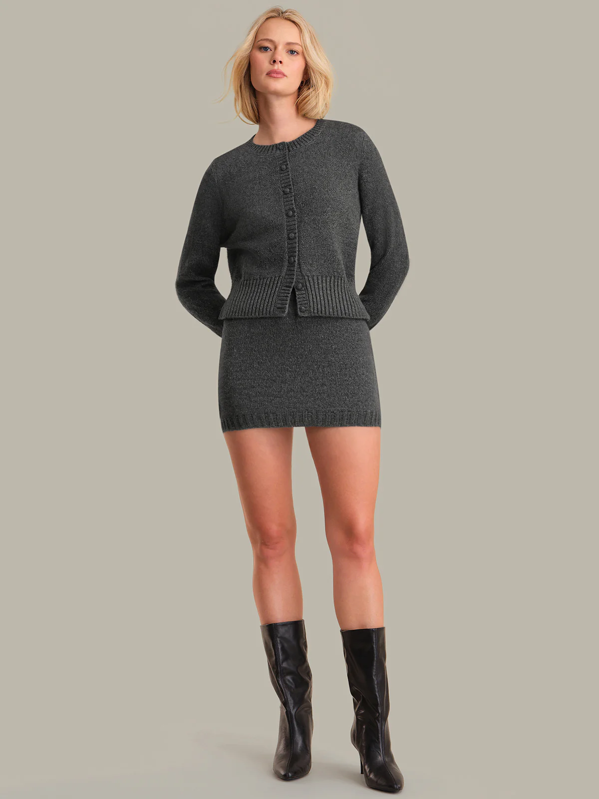 Alena: Crewneck Cardigan - Image 3