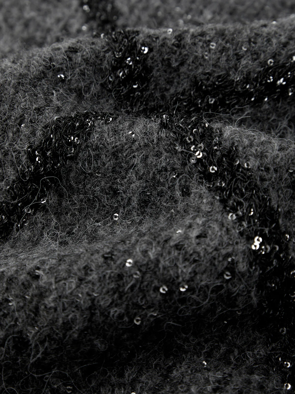 Aspen: Sequin Argyle Crewneck - Image 5