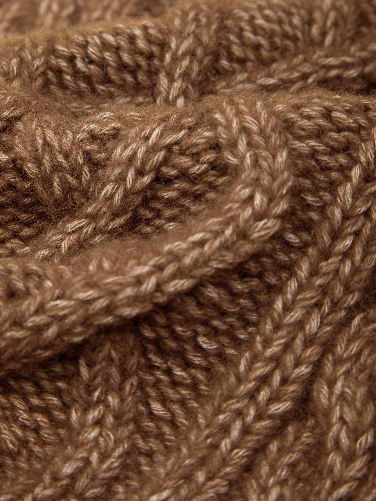 Cable Wool Blend Dog Sweater - Image 5