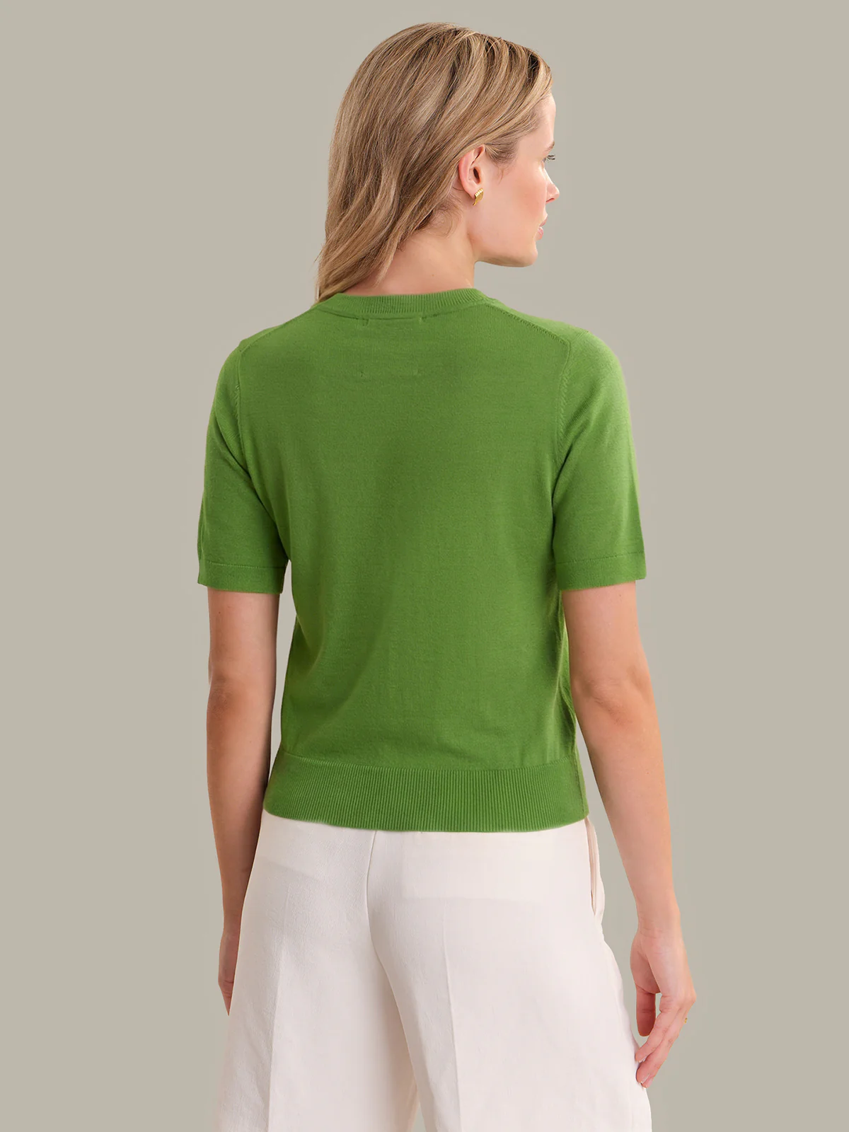 Cami: Floral Embroidered Cotton Sweater - Image 3