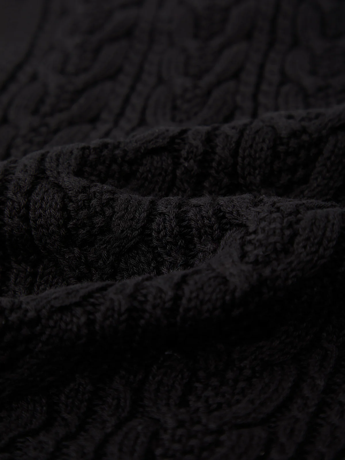 Camilia: Cotton Mixed Media Cable Tank - Image 6