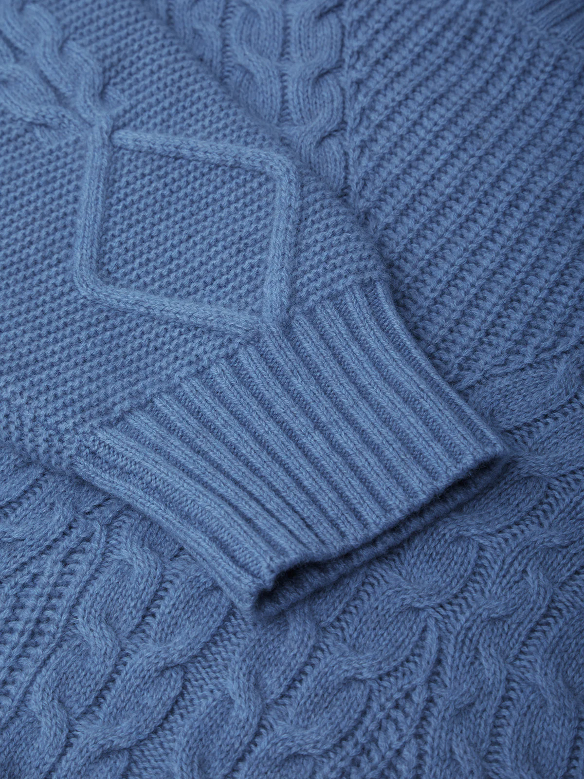 Camille: Cashmere Blend Turtleneck Sweater - Image 6