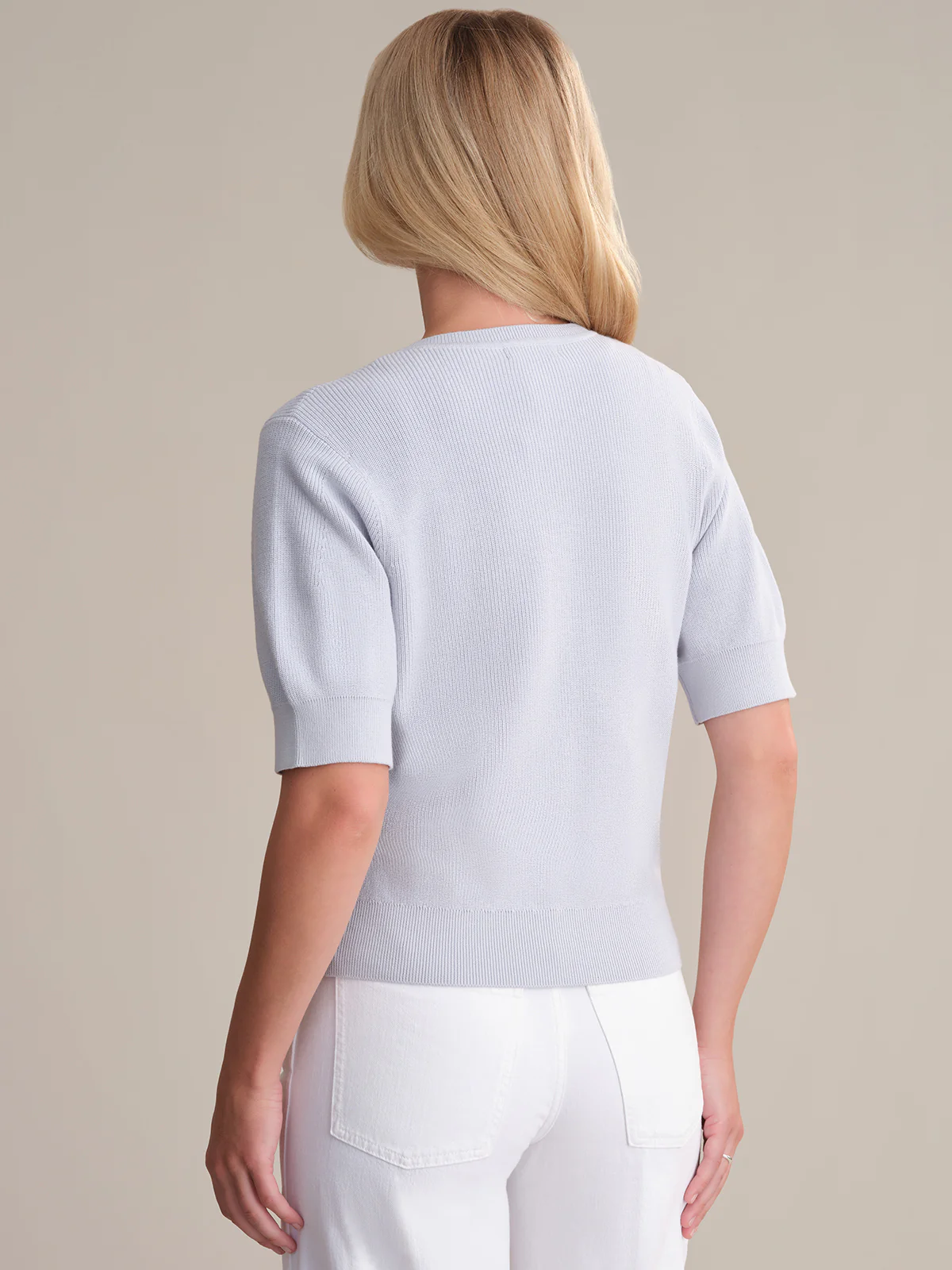 Carlota: Puff Sleeve Cotton Top - Image 3