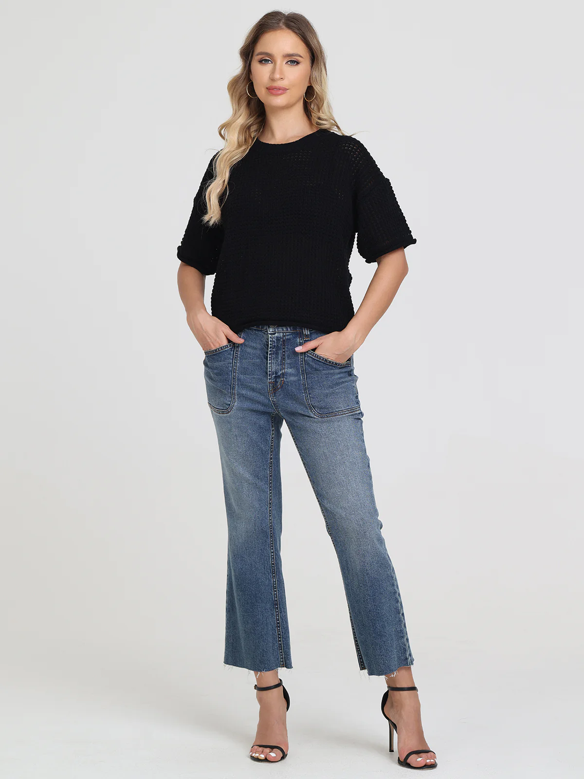 Catalina: Open Stitch Tee - Image 4