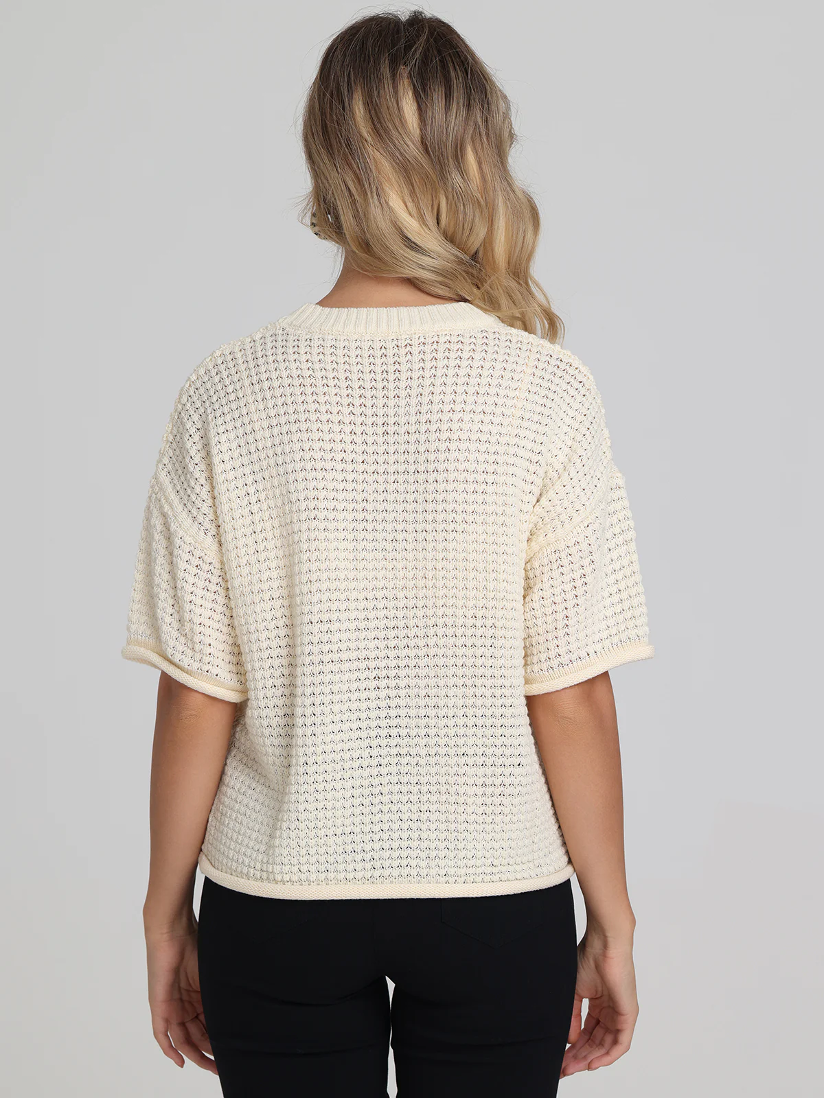 Catalina: Open Stitch Tee - Image 3