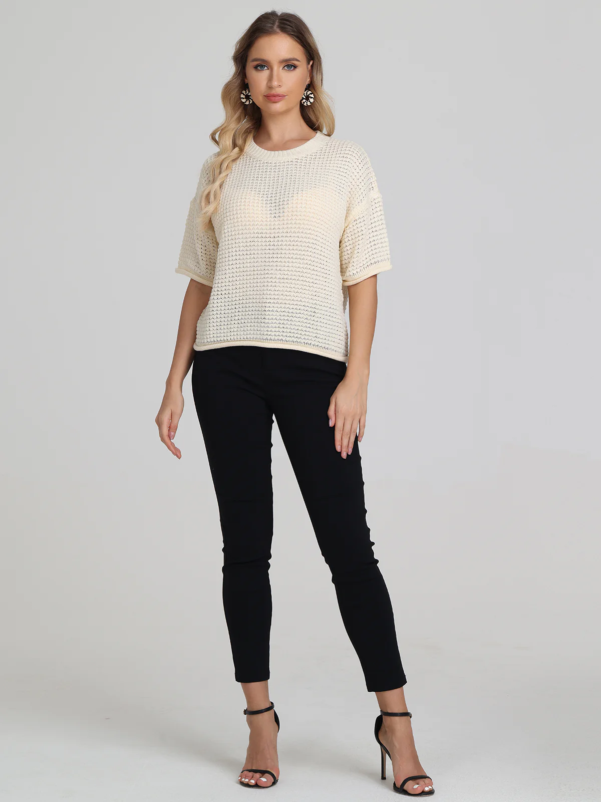 Catalina: Open Stitch Tee - Image 4