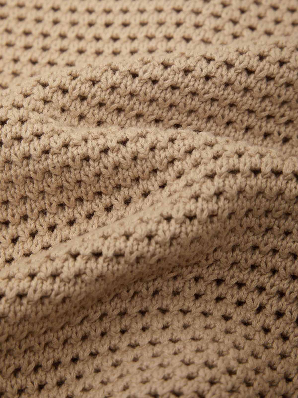 Celine: Cotton Cropped Pointelle Cardigan - Image 6