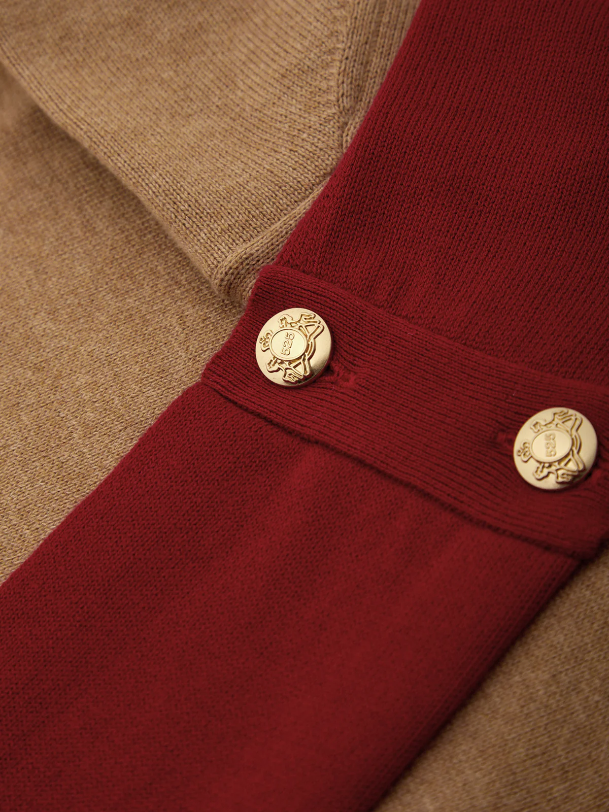 Cerise: Cotton Shawl V-Neck Pullover - Image 5