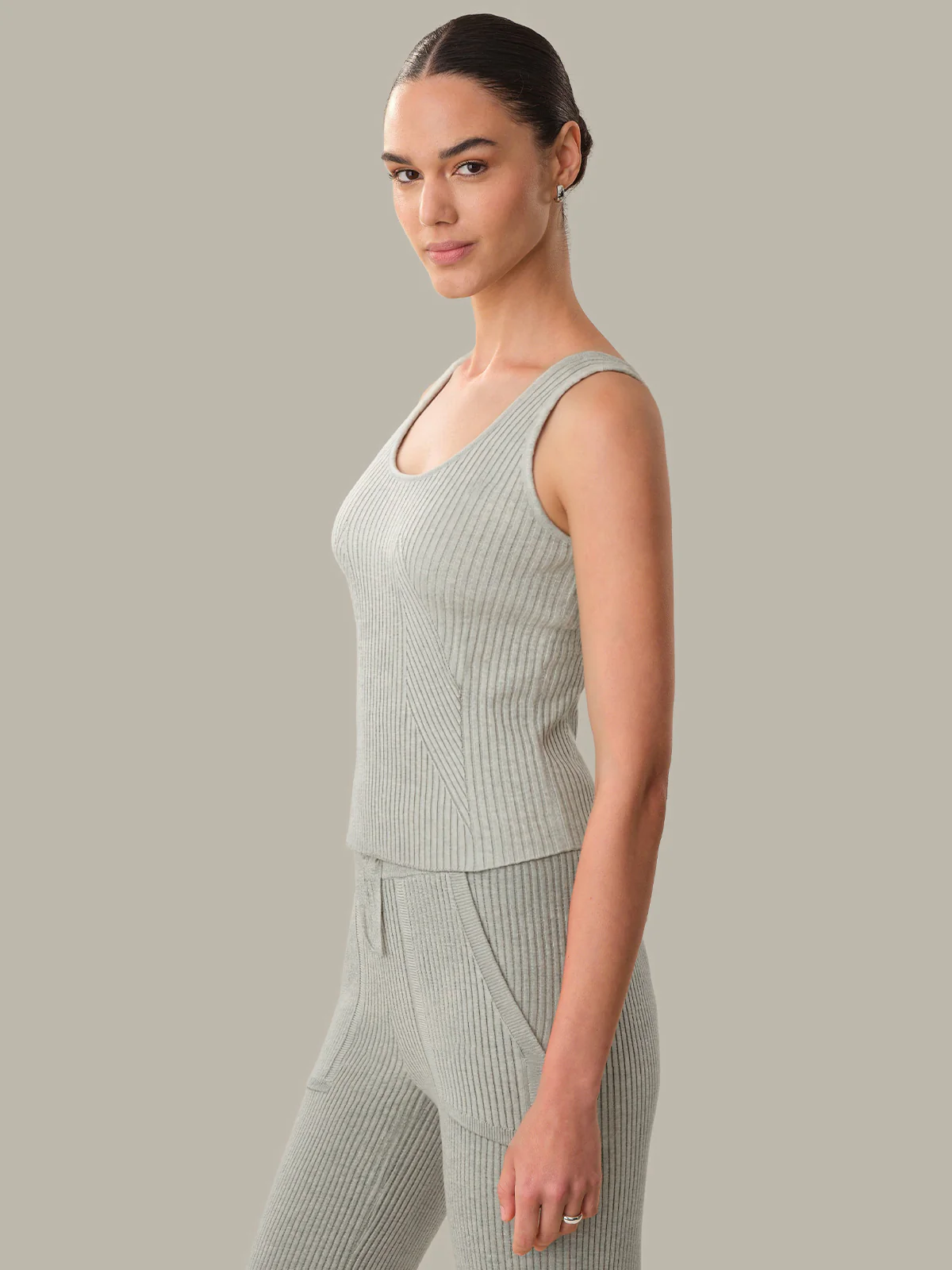 Clarissa: Ribbed Lounge Tank - Image 2