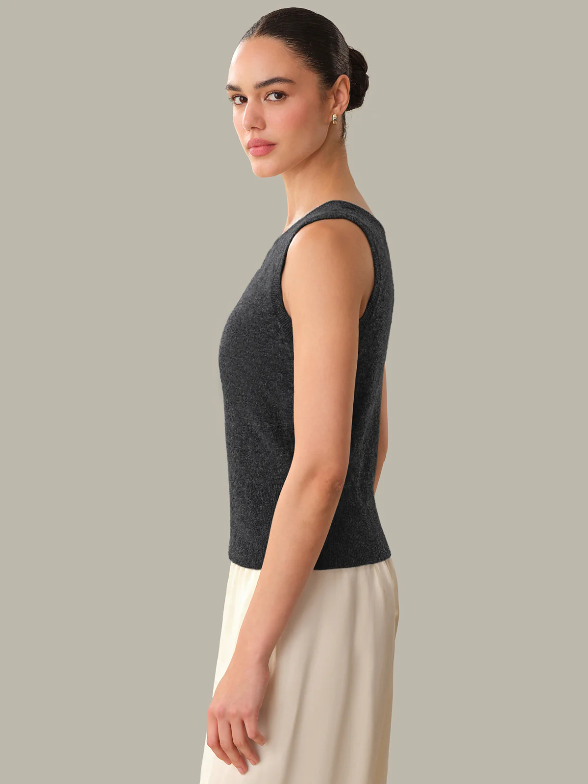 Connie: 100% Cashmere Vest - Image 2