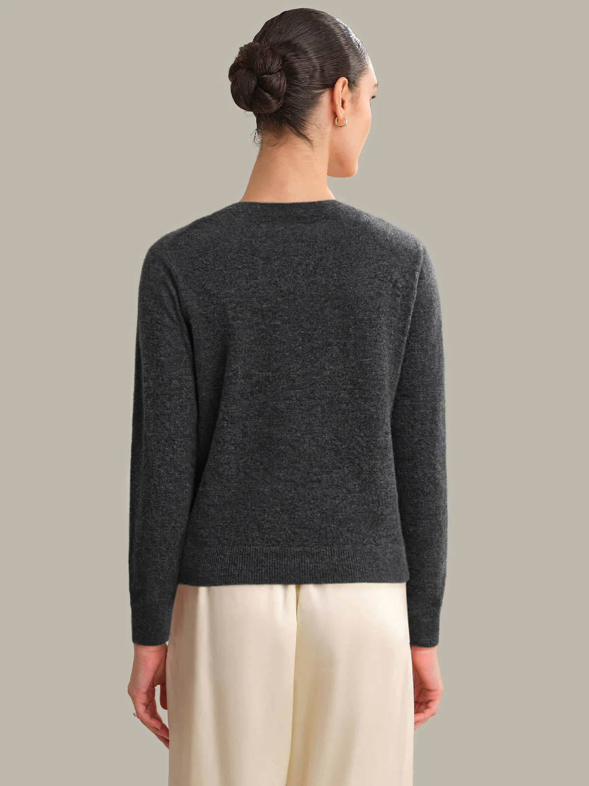 Constance: 100% Cashmere Cardigan - Image 3
