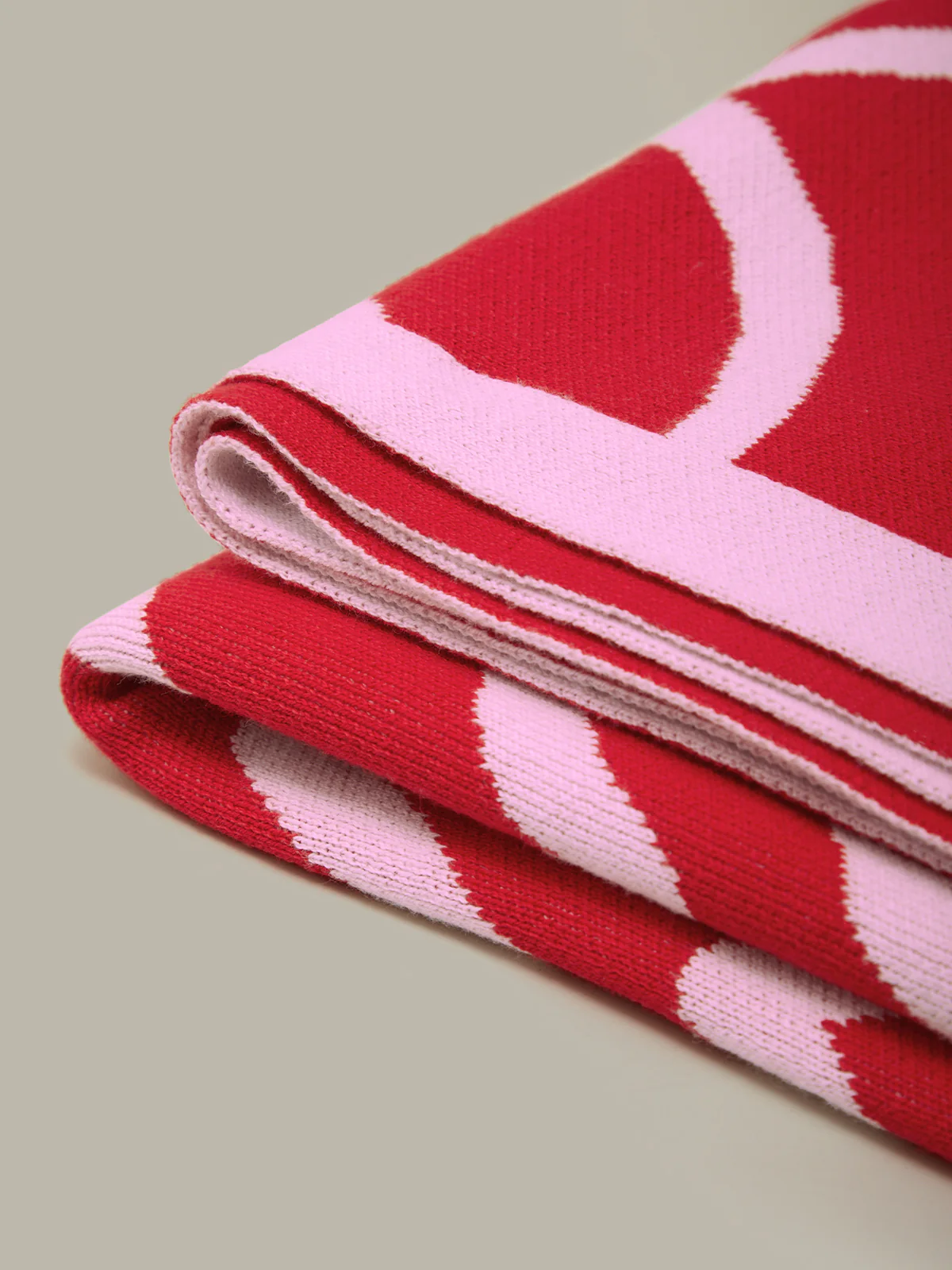 Cotton Heart Throw Blanket - Image 4