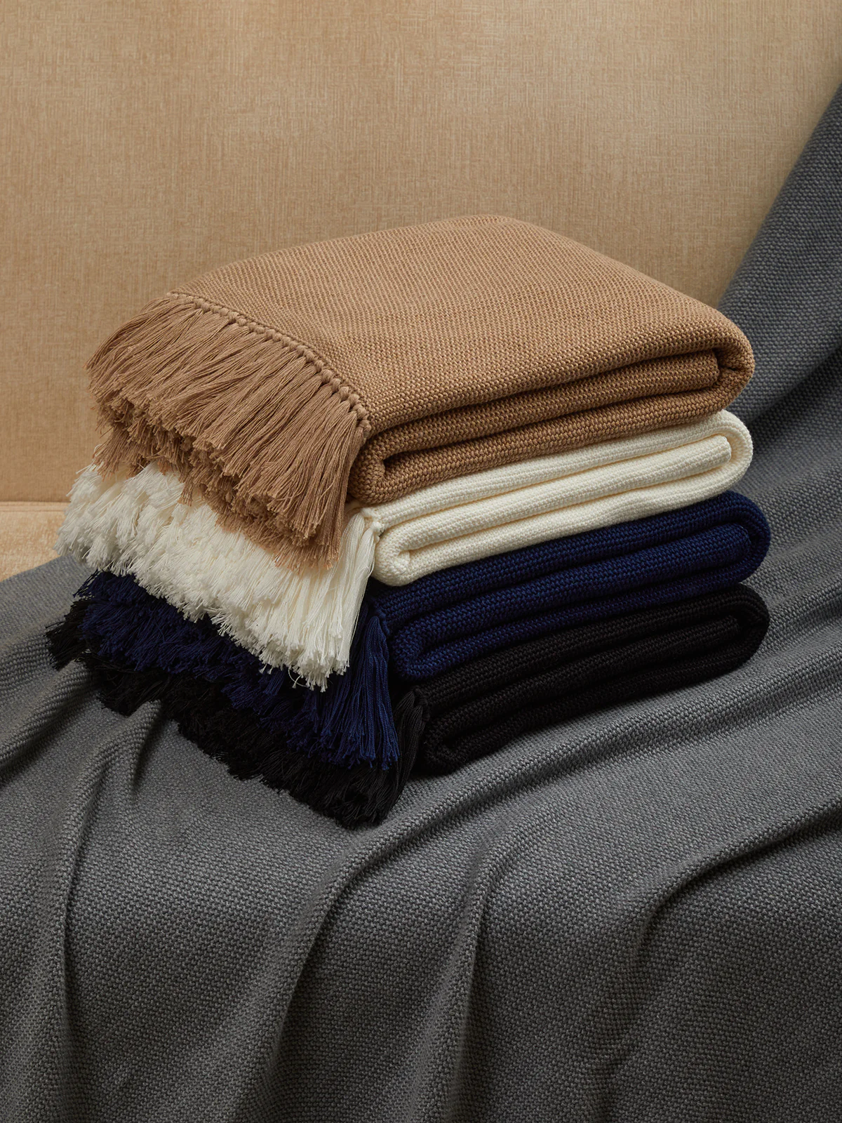 Cotton Throw Blanket - Image 3