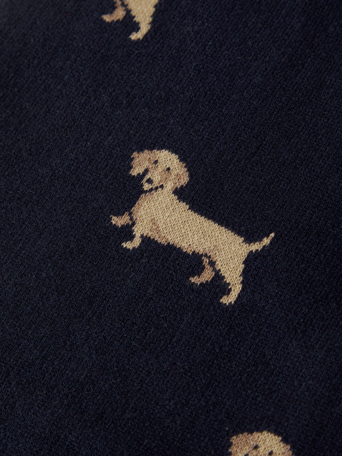 Dachshund Intarsia Dog Sweater - Image 4