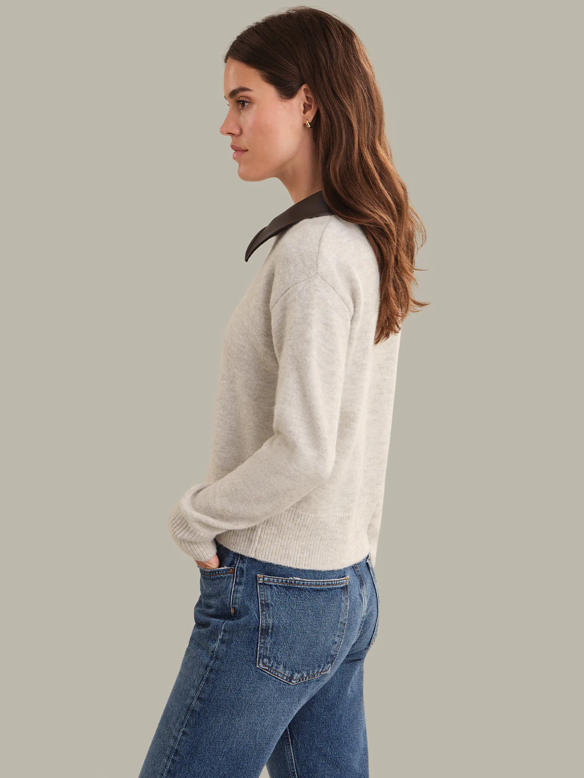 Delaney: Collared Cardigan - Image 2