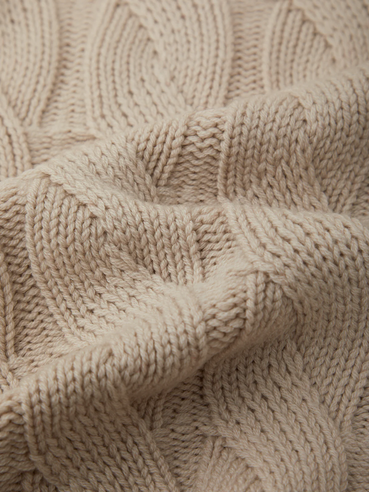 Elodie: Cashmere Blend Cable Knit Sweater - Image 5