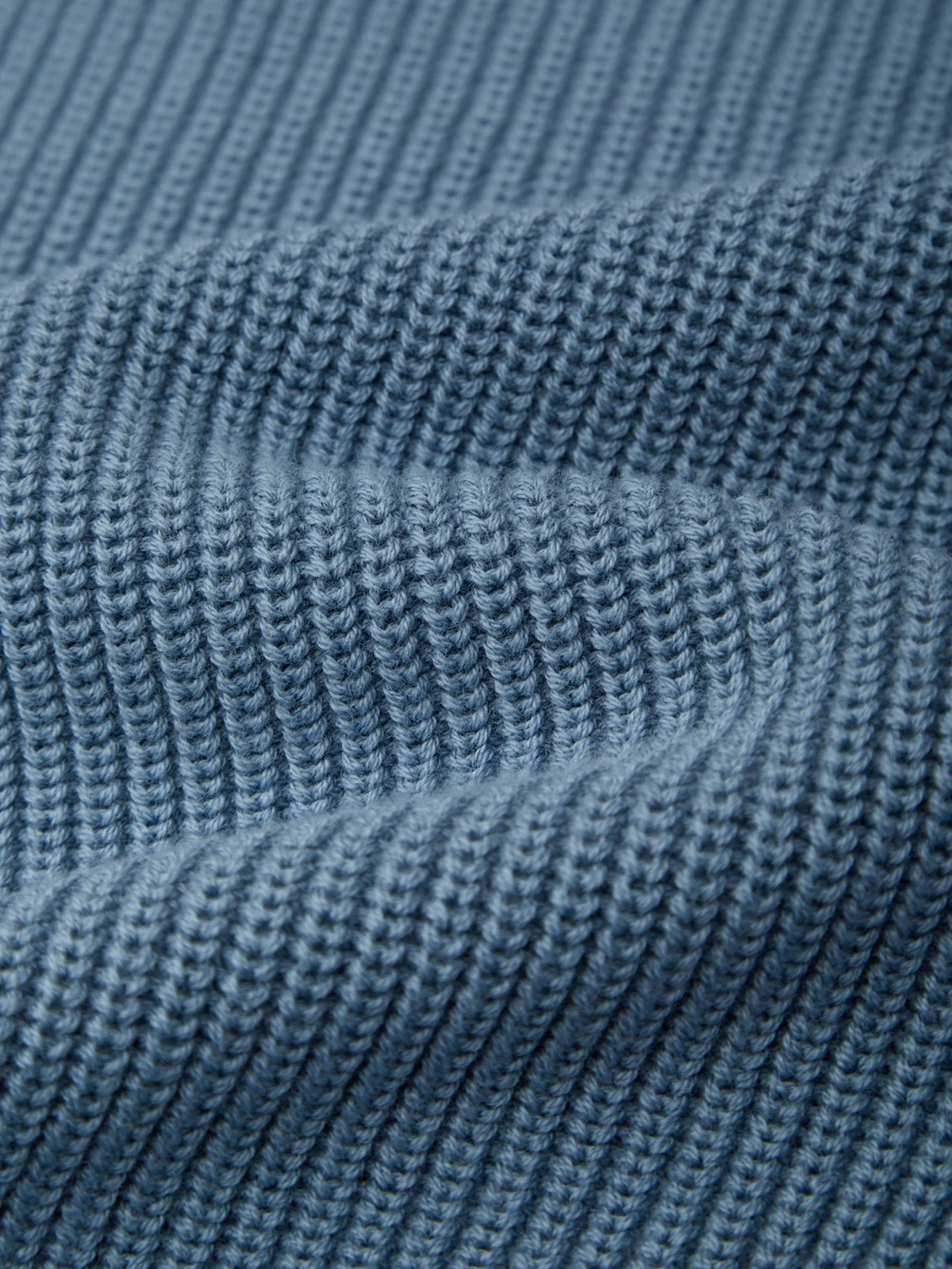Emma: Crewneck Shaker Stitch Cotton Sweater - Image 5