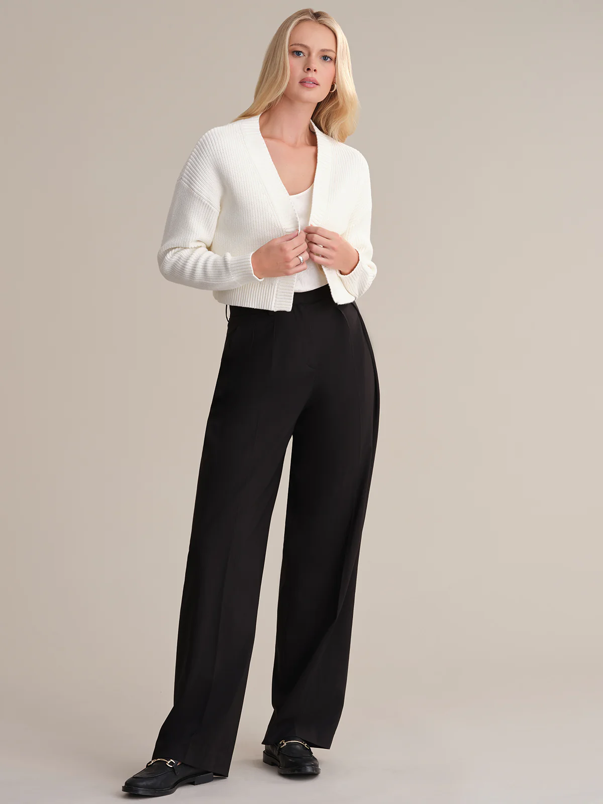 Erin: Crop Cotton Cardigan - Image 5