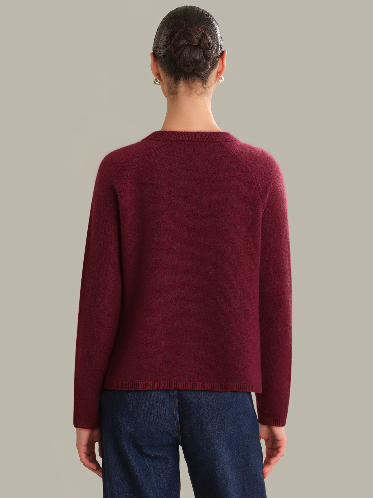 Jane: Cashmere Foxhound Sweater - Image 3