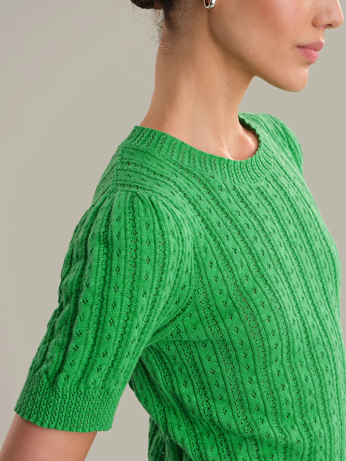 Harper: Pointelle Sweater - Image 5