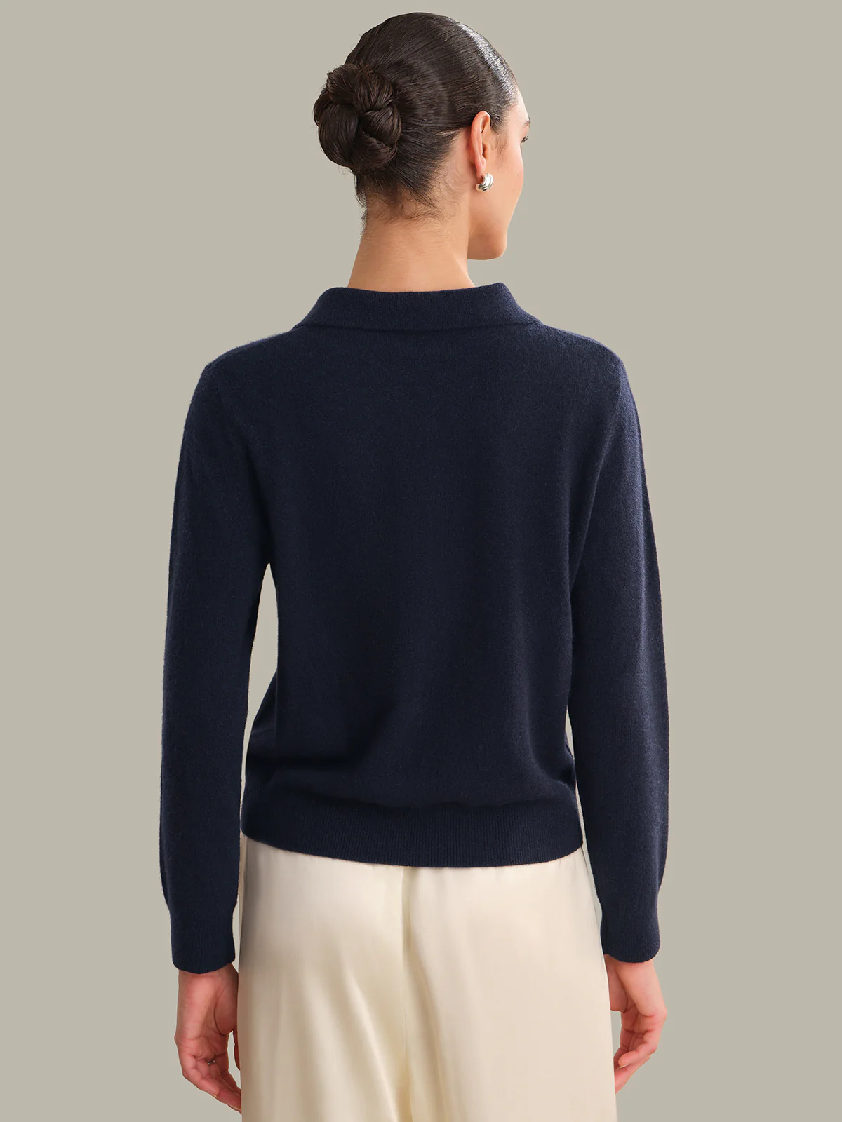 Hayes: 100% Cashmere Classic Polo - Image 3