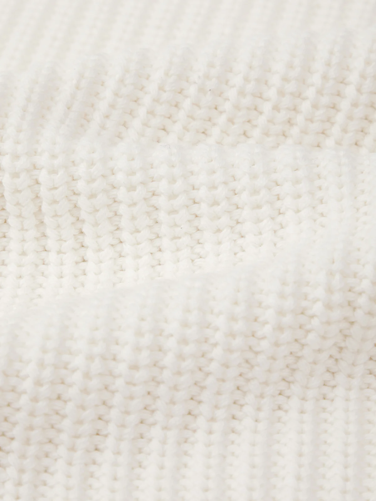 Jane: Crewneck Shaker Stitch Cotton Sweater - Image 5