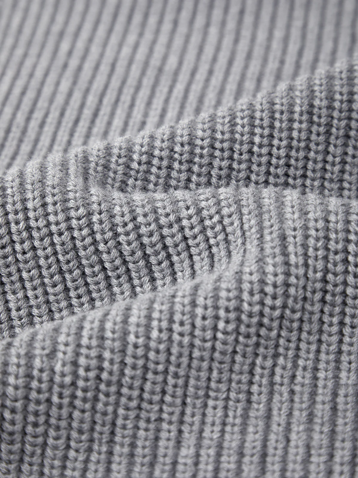 Jane: Crewneck Shaker Stitch Cotton Sweater - Image 5