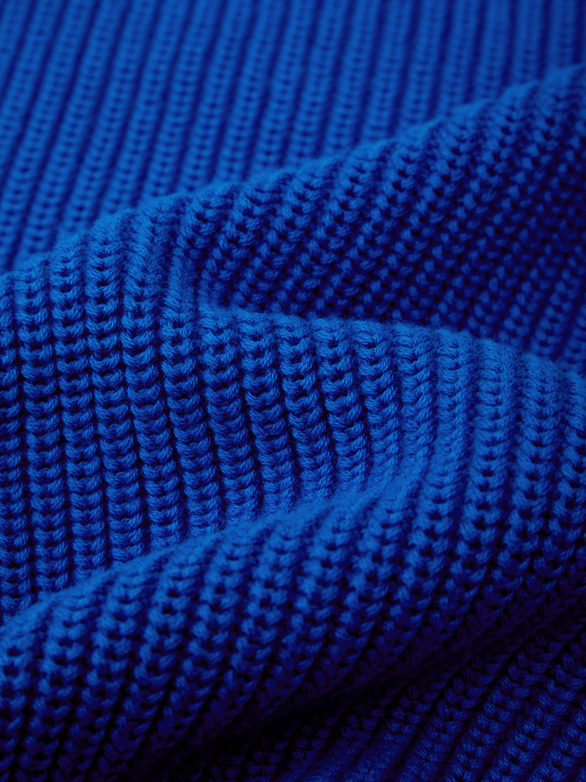 Jane: Crewneck Shaker Stitch Cotton Sweater - Image 5