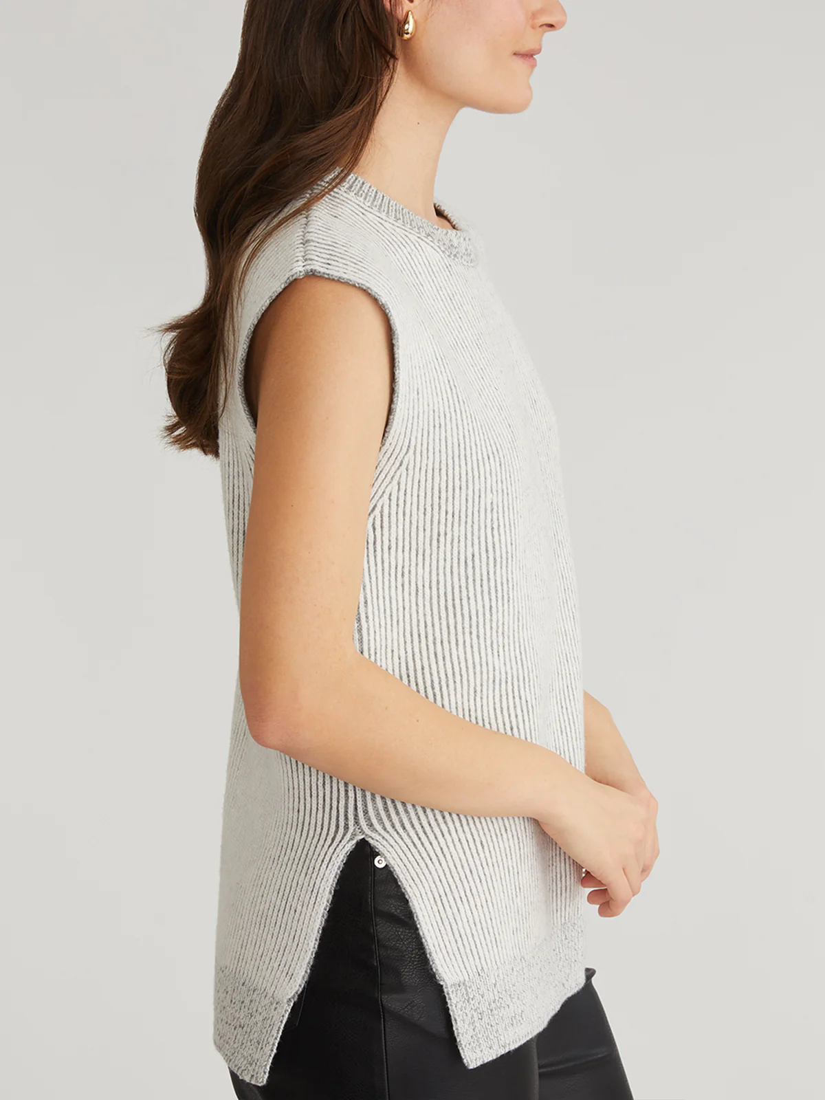 Jasmine: Contrast Rib Vest - Image 3
