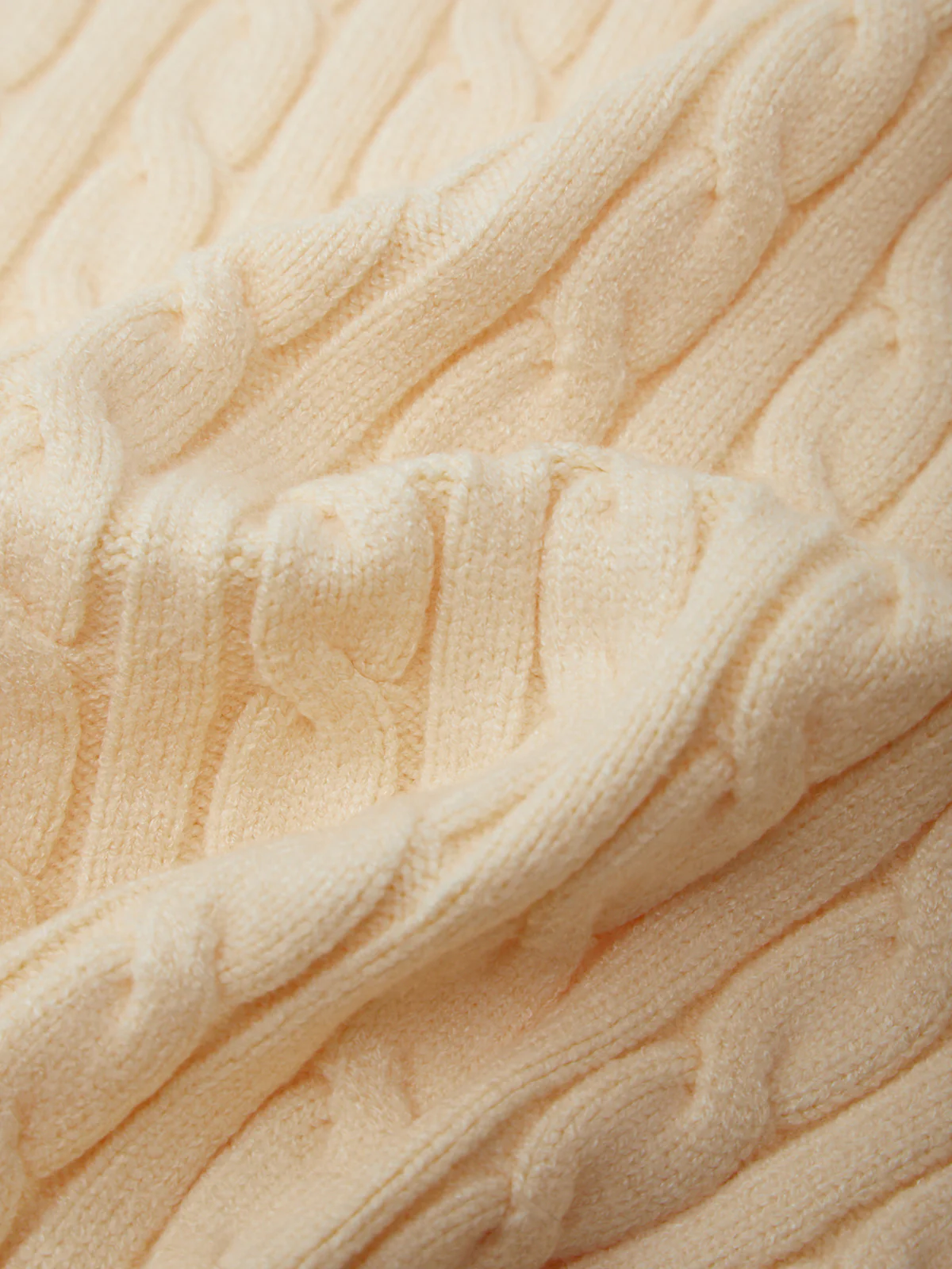 Julianna: Cable Knit Crewneck Cardigan - Image 5