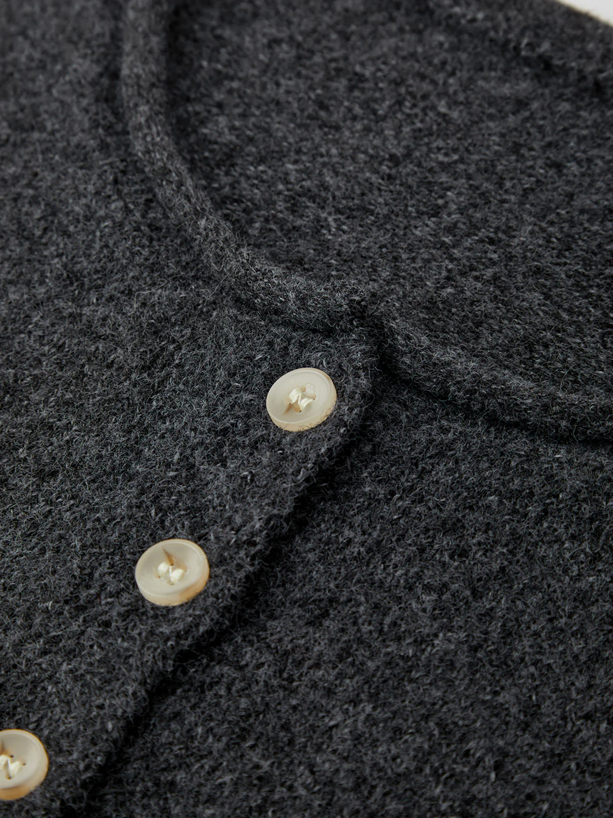 Juliette: Rolled Long Sleeve Cardigan - Image 4