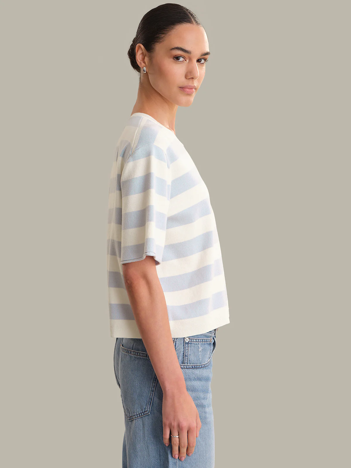 Noa: Cotton Stripe Pullover - Image 2