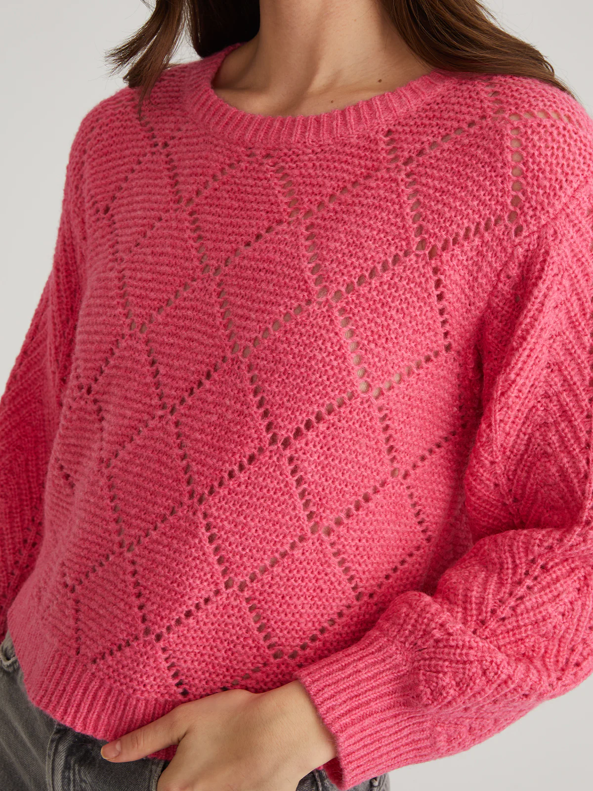 Kelsey: Pointelle Pullover - Image 5