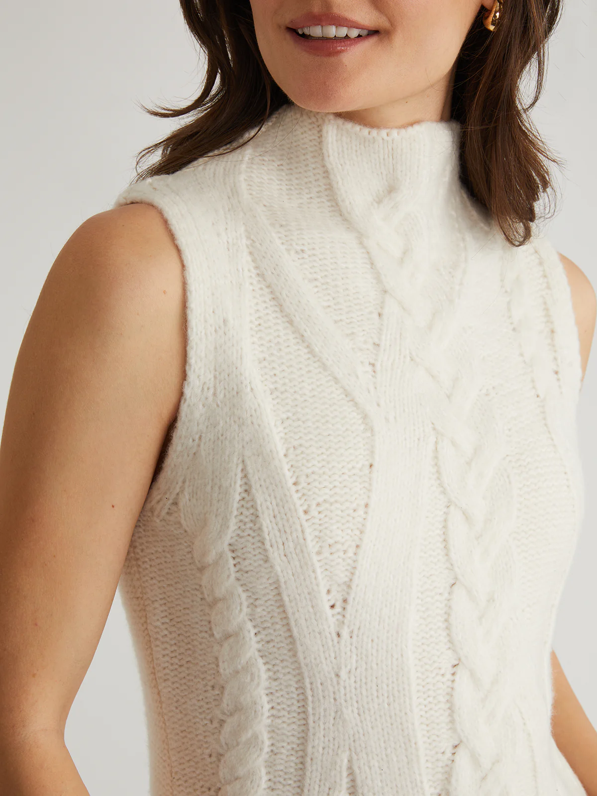 Kendall: Funnel Neck Cable Tank - Image 5