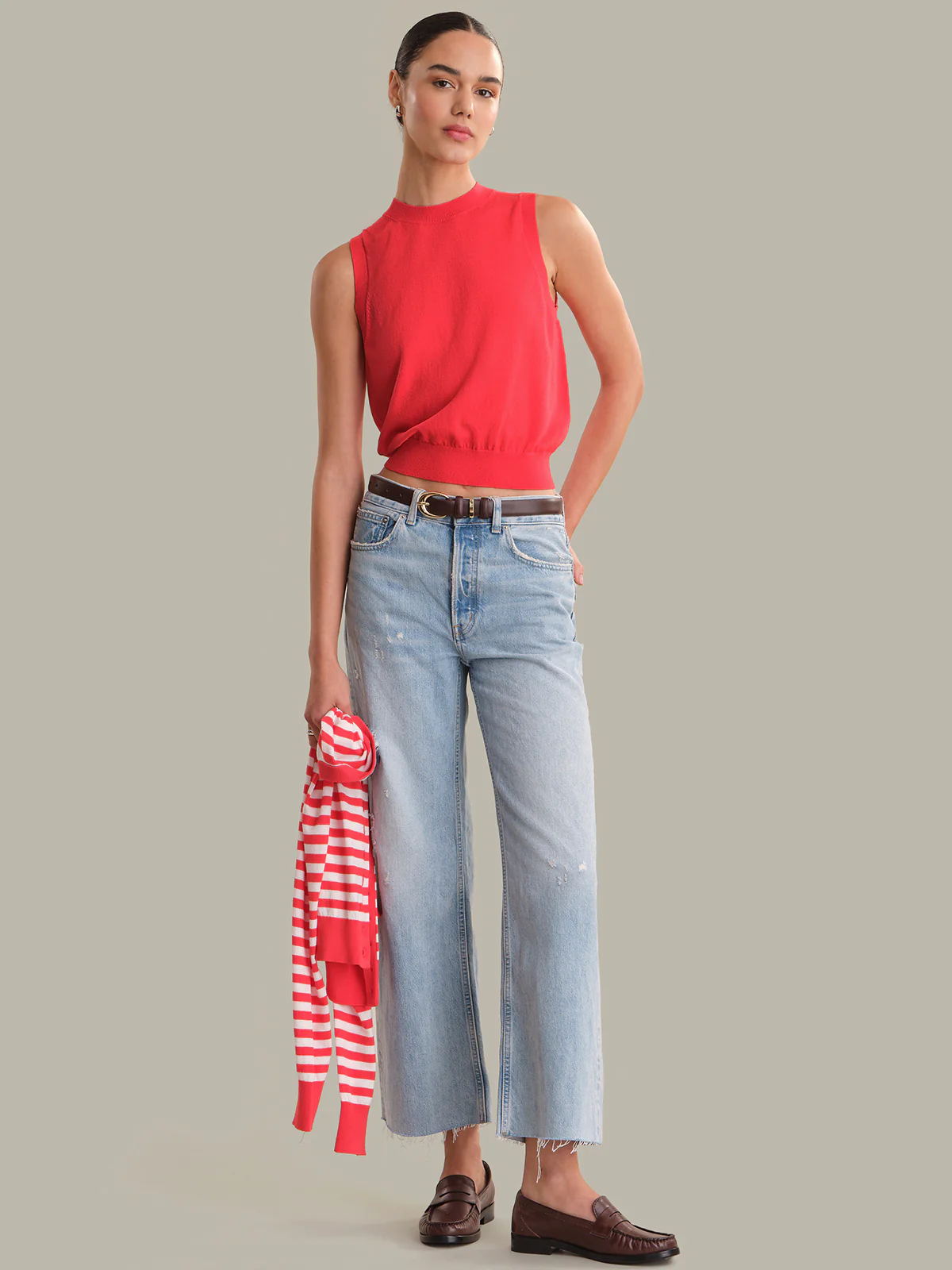Lane: Cropped Vest - Image 5