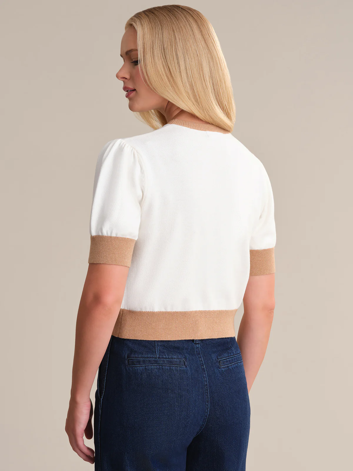 Lauren: Crewneck Cotton Sweater - Image 3