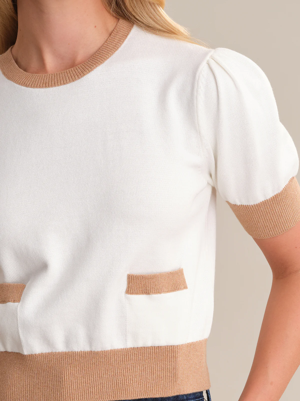Lauren: Crewneck Cotton Sweater - Image 4
