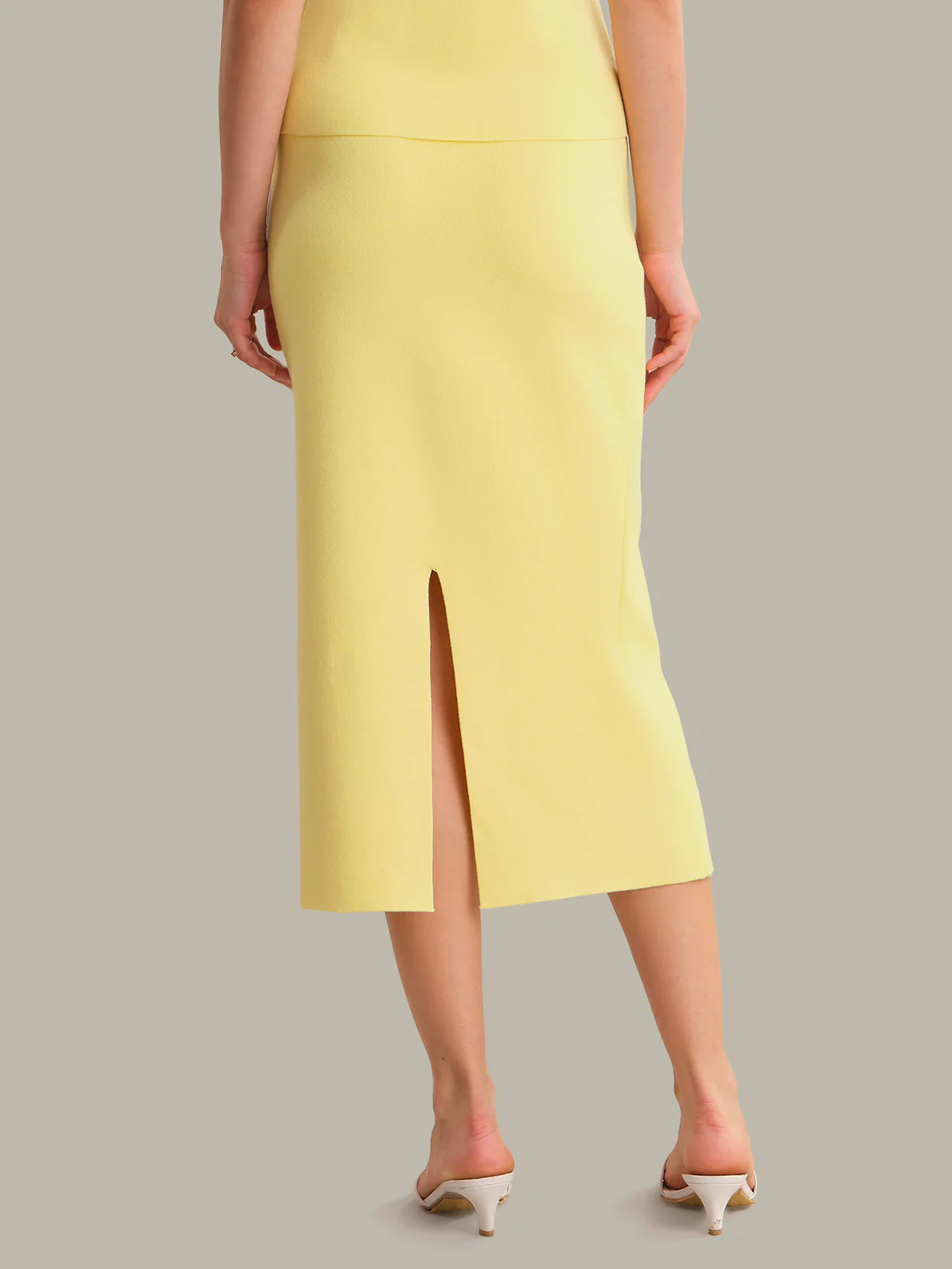 Lucia Knit Midi Skirt - Image 3