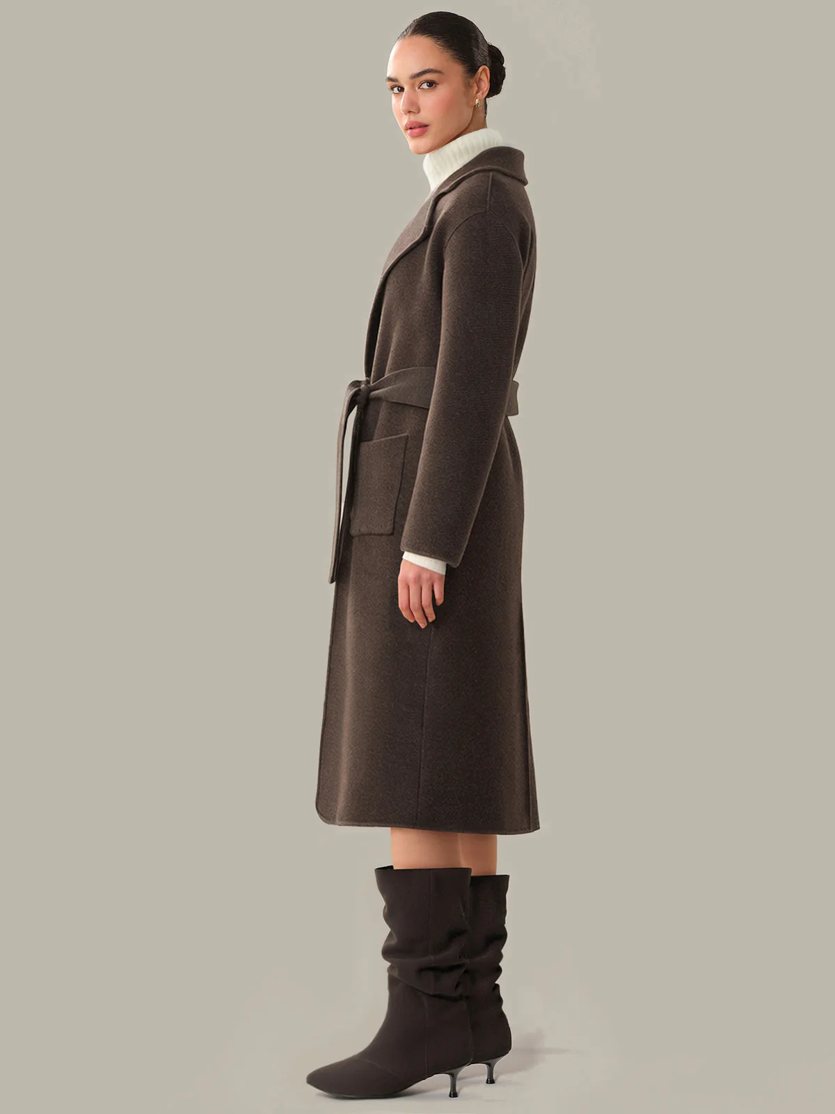 Madeline: Cashmere Blend Sweater Coat - Image 2