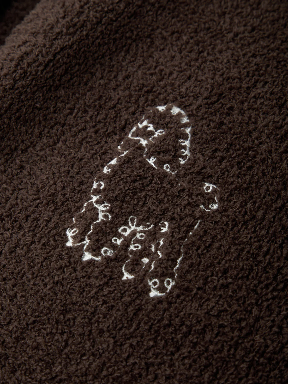 Mara: Poodle Embroidered Robe - Image 4