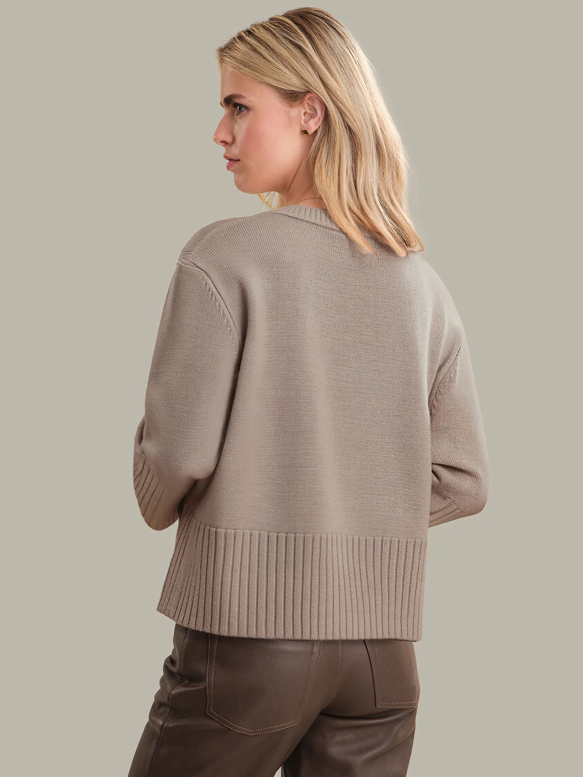 Maren: Cashmere Blend Crewneck Sweater - Image 3