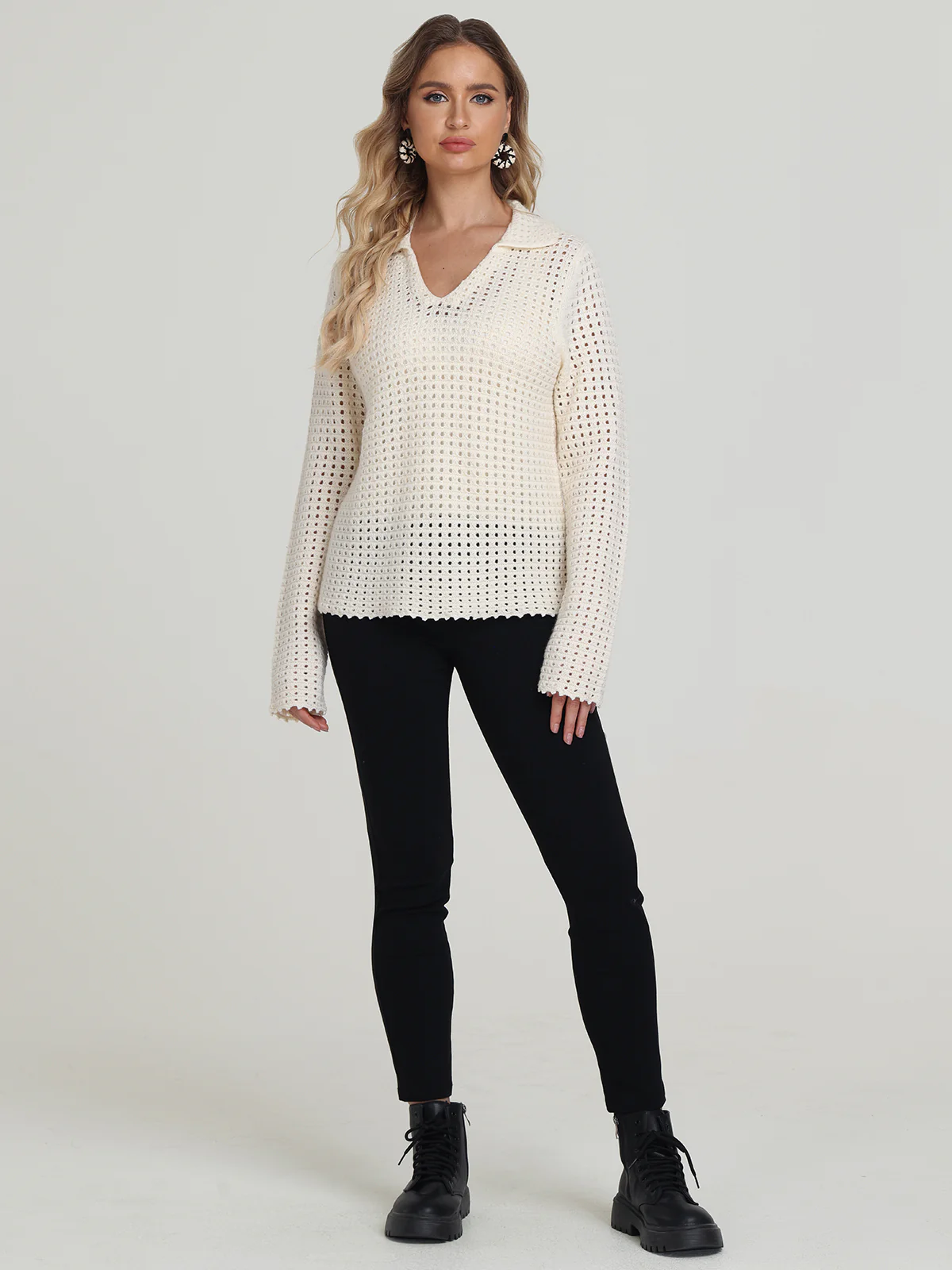 Maria: Texture Baja Pullover - Image 4
