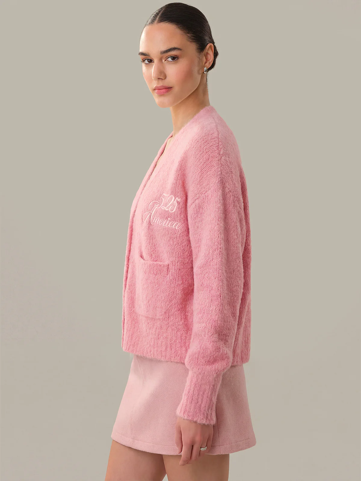 Milani: Embroidered V-Neck Cardigan - Image 2