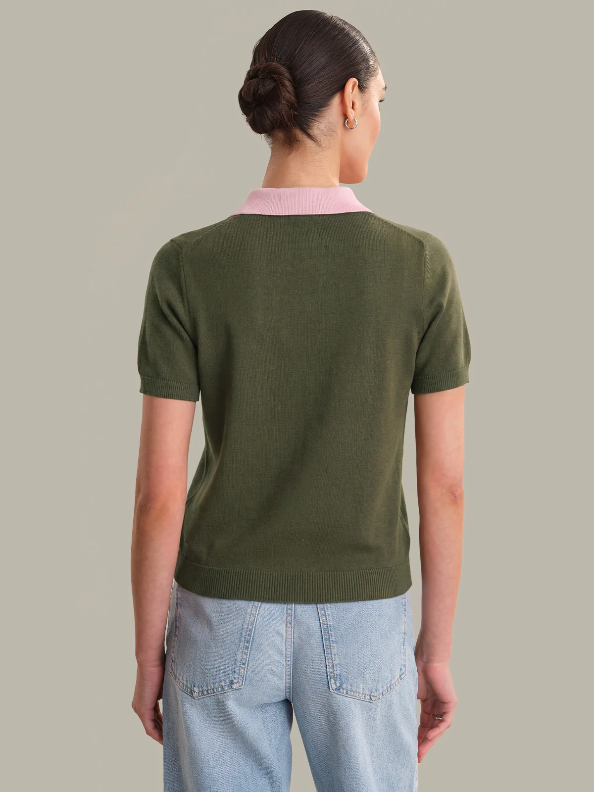 Molly: Cotton Colorblock Polo - Image 3
