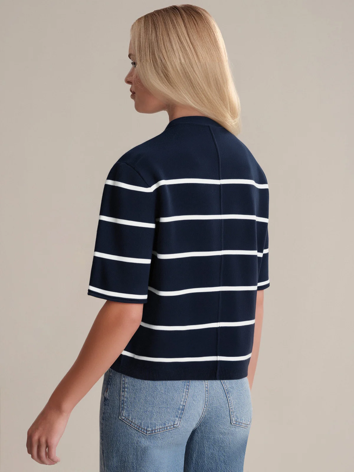 Noa: Cotton Stripe Pullover - Image 3